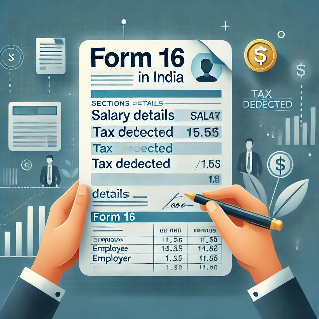 What is Form 16 in Income Tax? - CLEARTAXADVISORS