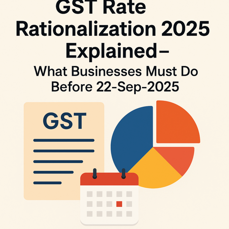 GST Rate Rationalization 2025 Explained – What Businesses Must Do ...